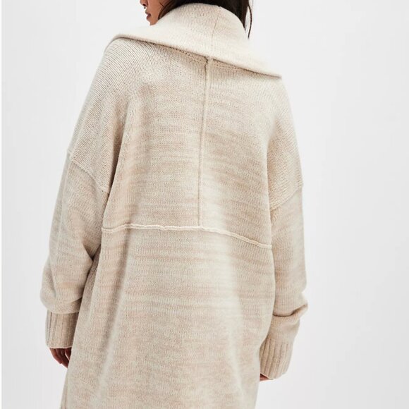 Free People Park Slope Wool Cardigan - Picture 3 of 5